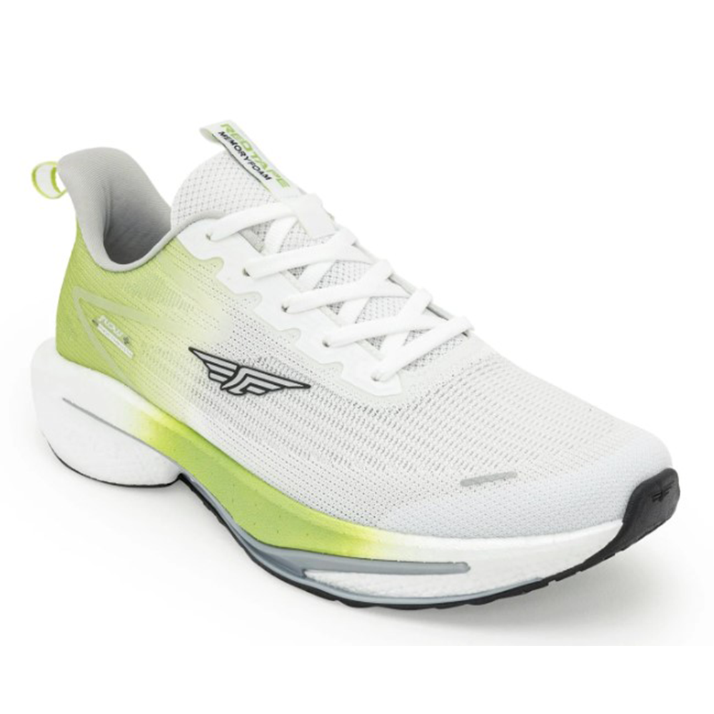 Red Tape ETPU Athleisure Shoes For Men - Lime and White-EFS-52