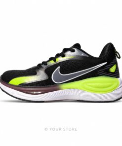 Nike Zoom Running Shoes For Man- Black-EFS-49