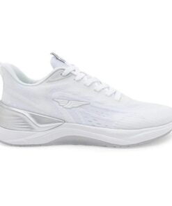 Red Tape Mesh Running Shoes For Men - White-EFS-45