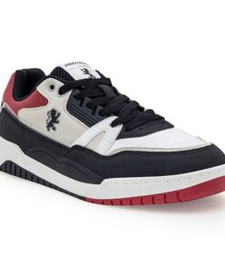 Red Tape PU Casual Sneakers For Men - White and Black-EFS-41