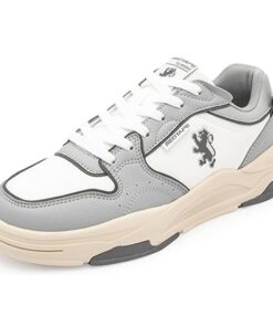 Red Tape Lifestyle Sneaker Shoes For Men - White and Gray-EFS-31