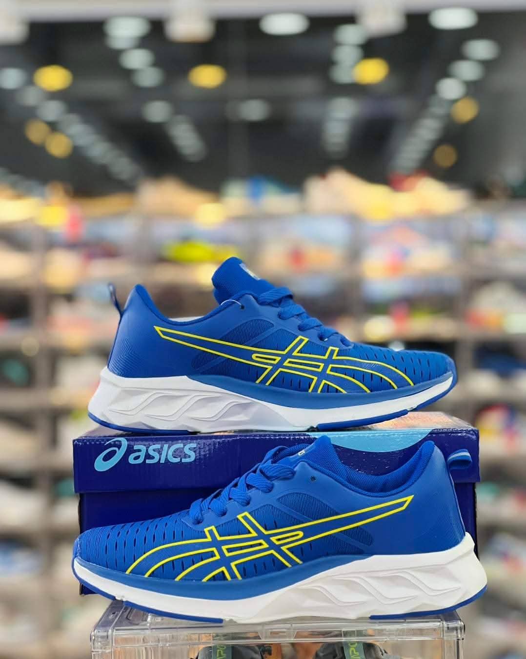Asics Running shoes For Man-Blue-EFS-11