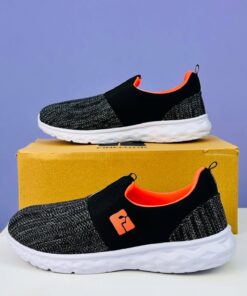 Finelook Lace Free Sneakers | Black Edition-EFS-17