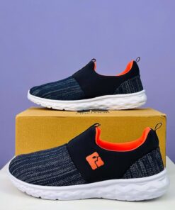 Finelook Lace Free Sneakers | Navy Edition-EFS-19