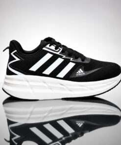 Adidas Running performance premium inspired sneaker Black
