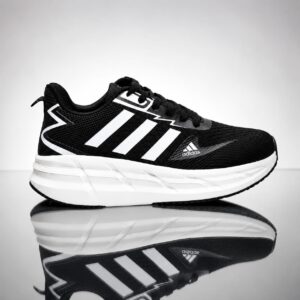 Adidas Running performance premium inspired sneaker Black
