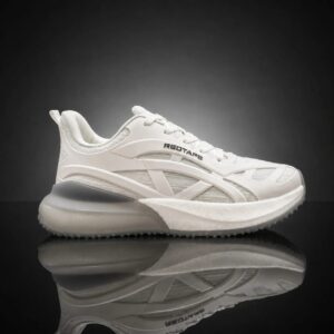 Redtape Super Premium Running Shoes For Man- White Jaly Sole